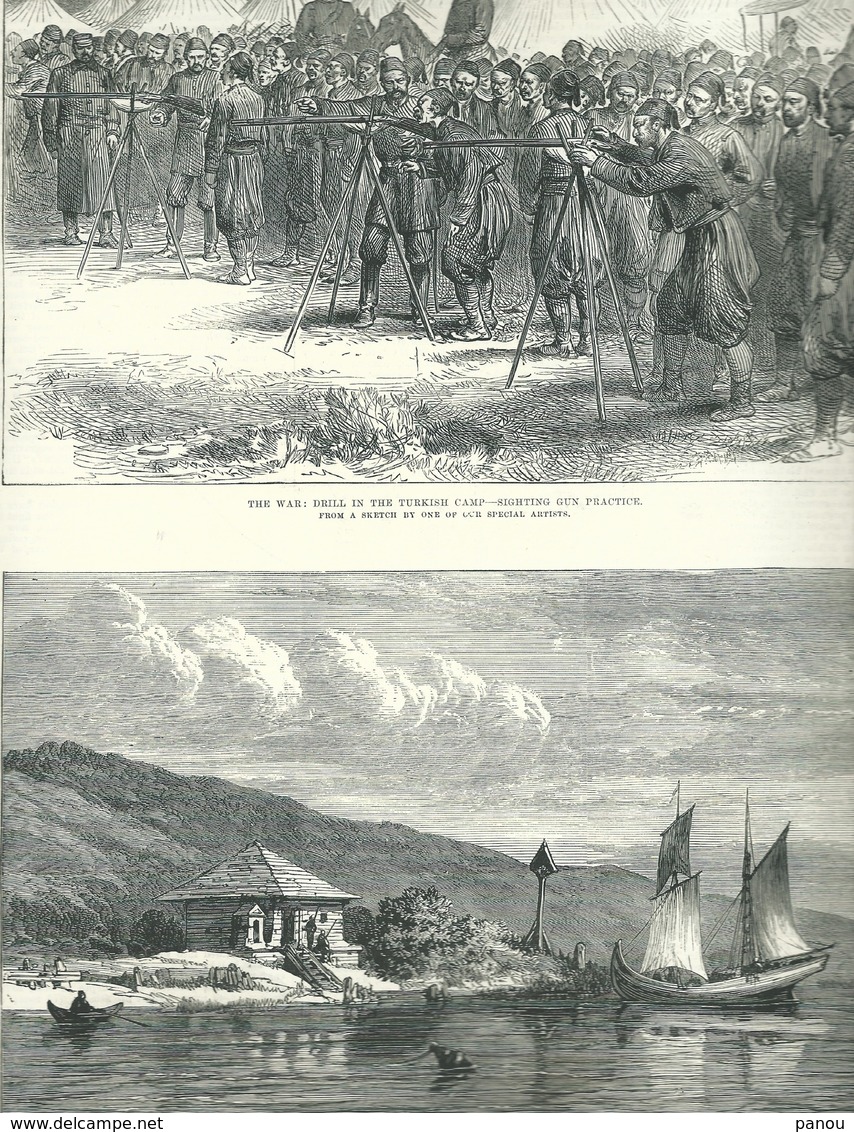THE ILLUSTRATED LONDON NEWS N.1979 JUNE 16, 1877. ENGRAVINGS RUSSIAN TURKISH WAR TURKEY ROUMANIA ROMANIA - Other & Unclassified