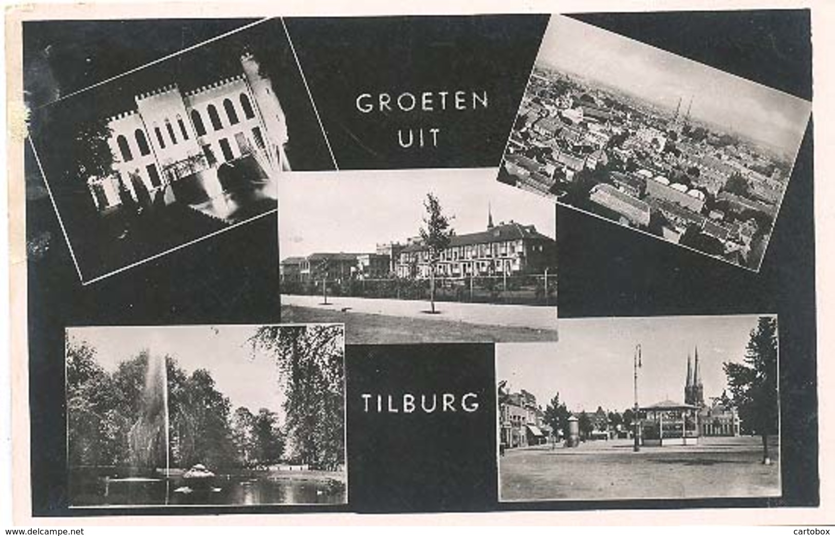 Tilburg, Groeten Uit Tilburg    (glansfotokaart) - Tilburg