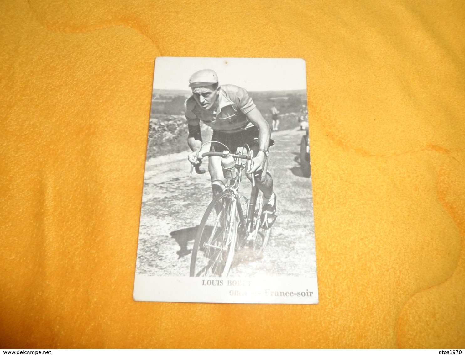 CARTE POSTALE ANCIENNE NON CIRCULEE DATE ?. / LOUIS BOBET. OFFERT PAR FRANCE SOIR. - Publicité