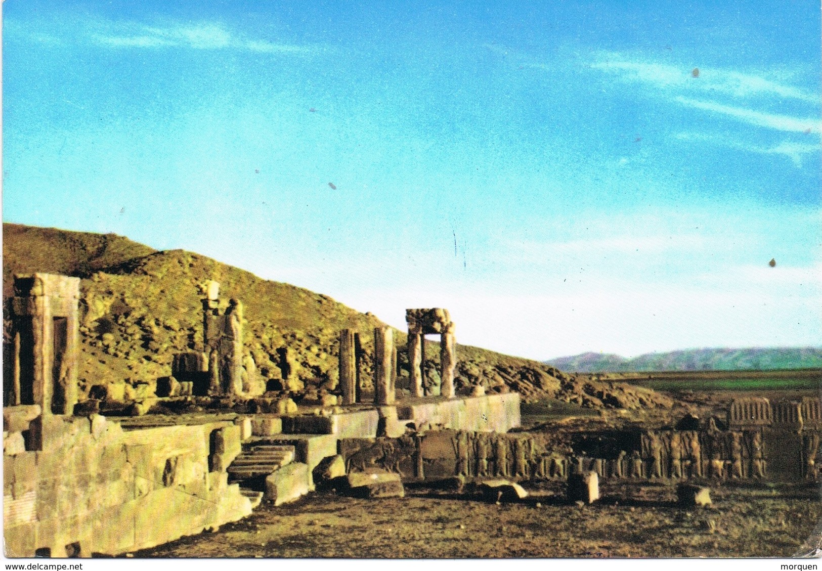 30006. Postal TEHRAN (Iran) Persia 1961. Persepolis De SHIRAZ - Irán