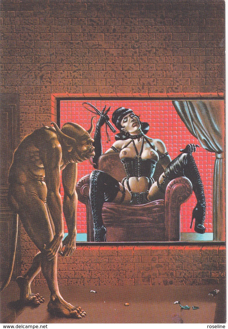 NICOLLET  Ed Metal Hurlant N°17 -  Bande Dessinee Humanoides Associes Diable Femme Nue Erotisme - CPM  10,5x15 BE Neuve - Sonstige & Ohne Zuordnung