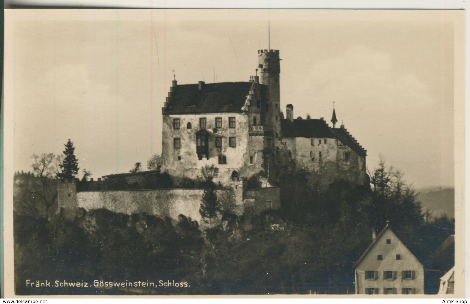 Fränk. Schweiz V. 1936  Schloss Gössweinstein  (1483) - Forchheim