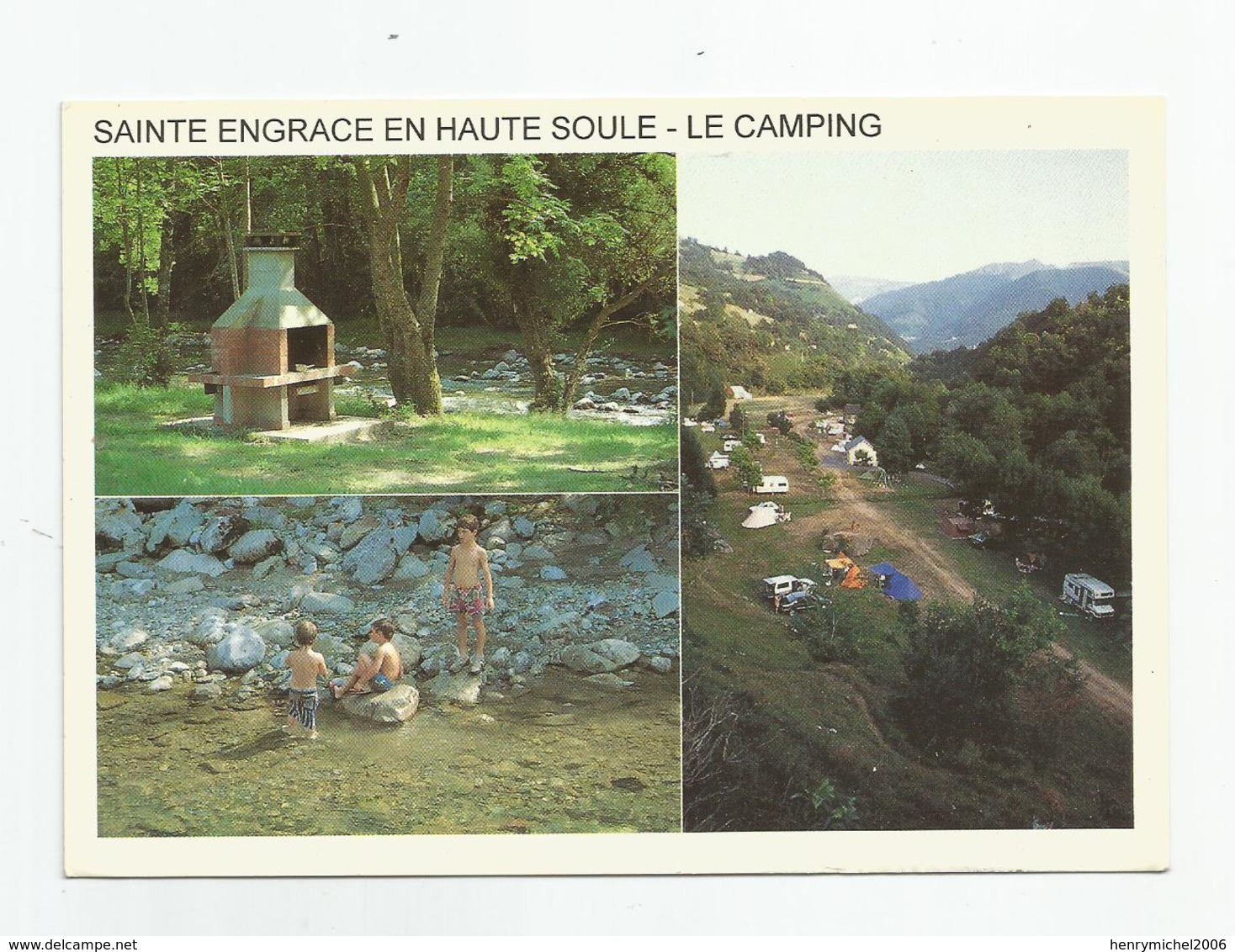 64 - Sainte Engrace Le Camping Ibarra - Other & Unclassified