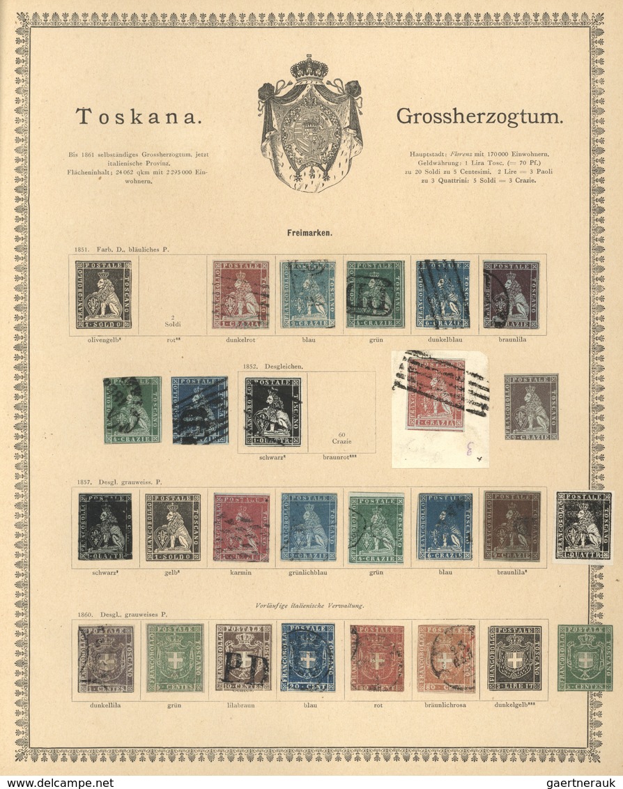 Nachlässe: DIE LAUENBURG-SAMMLUNG - Alle Welt 1840/1890 (ca.), äußerst beeindruckende und hochwertig