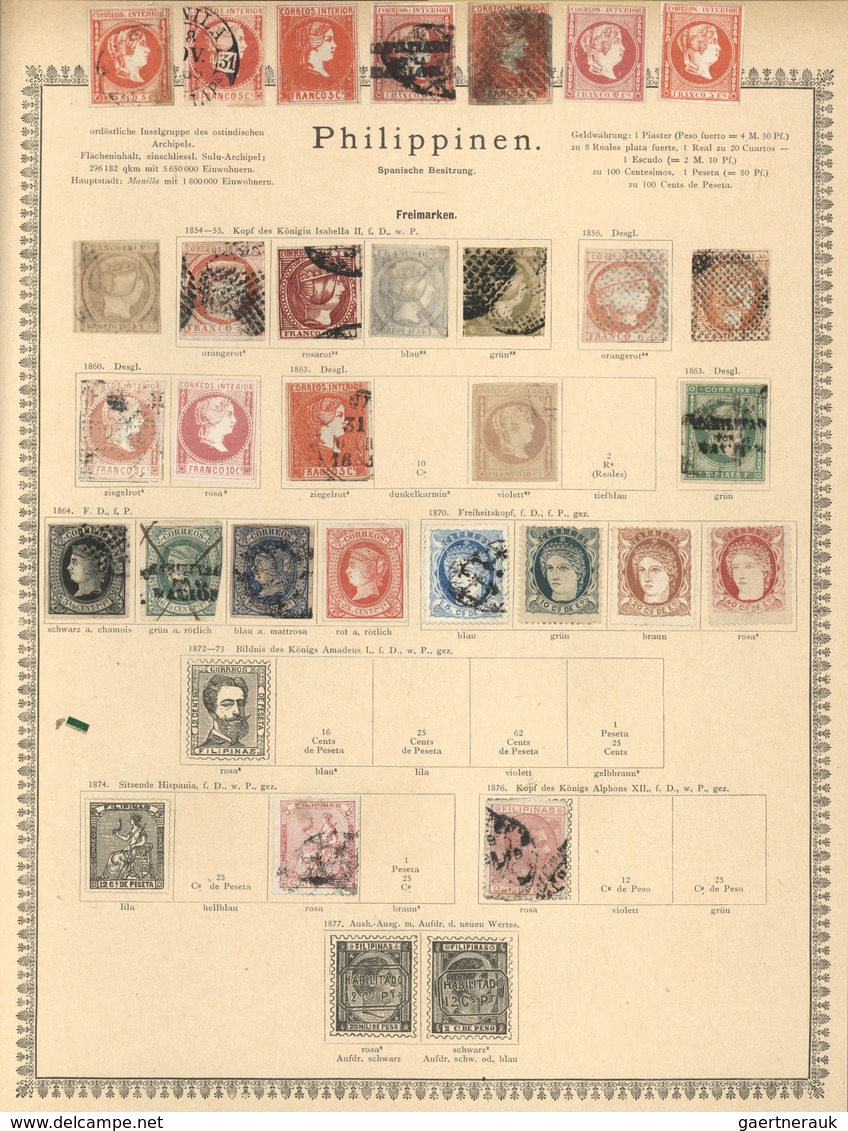 Nachlässe: DIE LAUENBURG-SAMMLUNG - Alle Welt 1840/1890 (ca.), äußerst beeindruckende und hochwertig