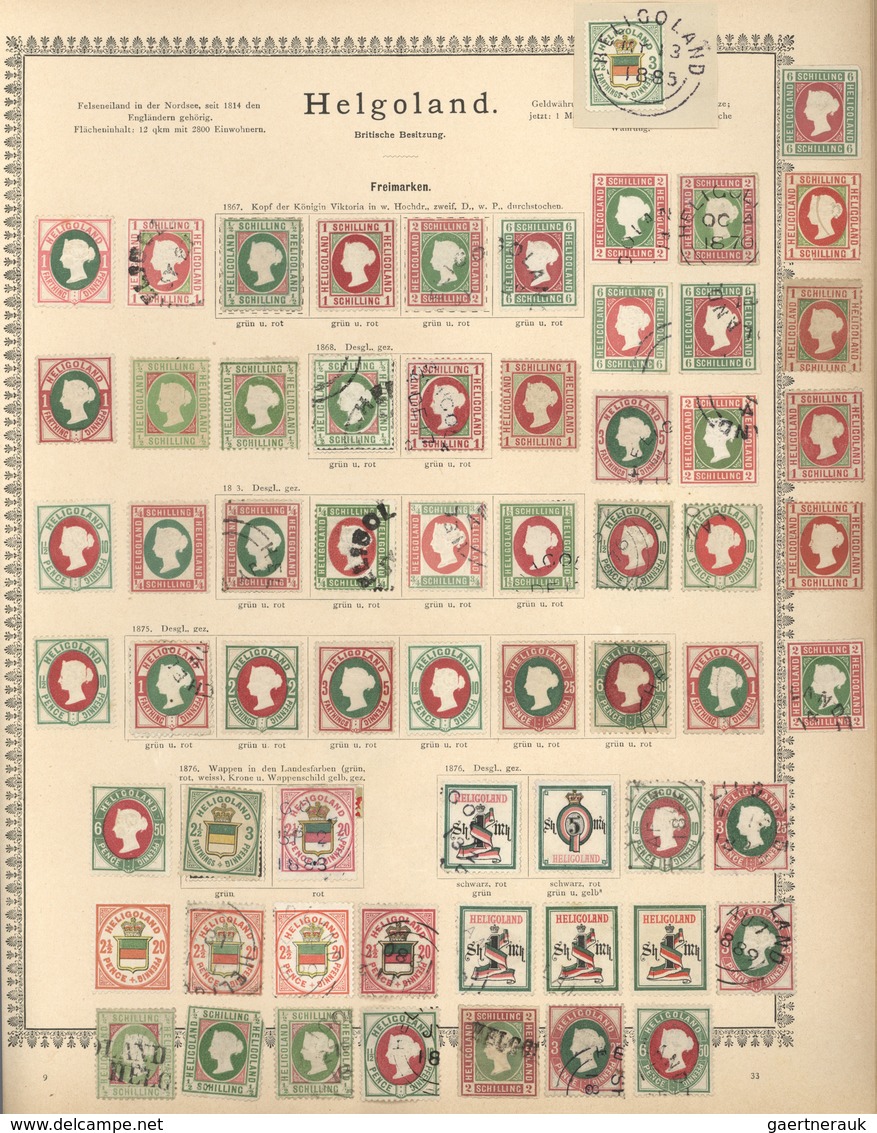 Nachlässe: DIE LAUENBURG-SAMMLUNG - Alle Welt 1840/1890 (ca.), äußerst beeindruckende und hochwertig