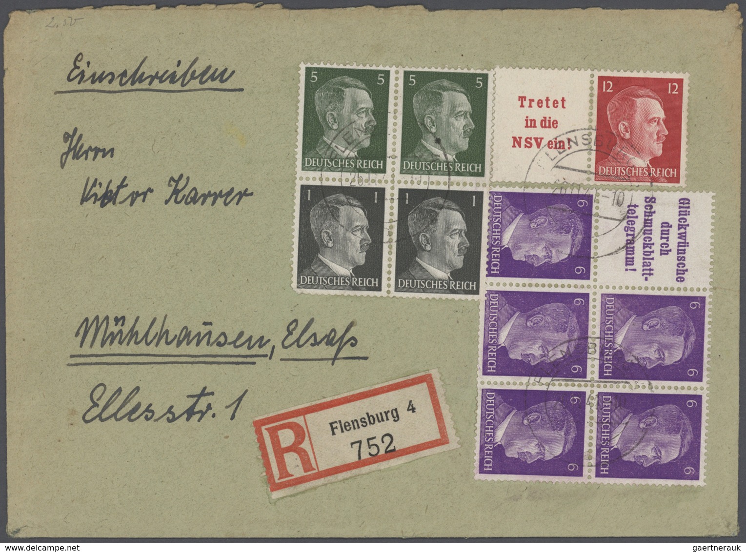 Nachlässe: 1860-2000, Posten mit tausenden Briefen und Belegen, dabei Hauptmenge Nachkriegsmaterial,