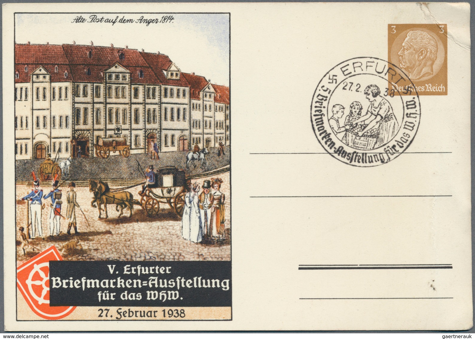 Nachlässe: Briefe Kiste, Hauptwert Deutschland Ab 1872 Bis In Die 1980er Jahre, Dabei Etliche Gute U - Lots & Kiloware (min. 1000 Stück)