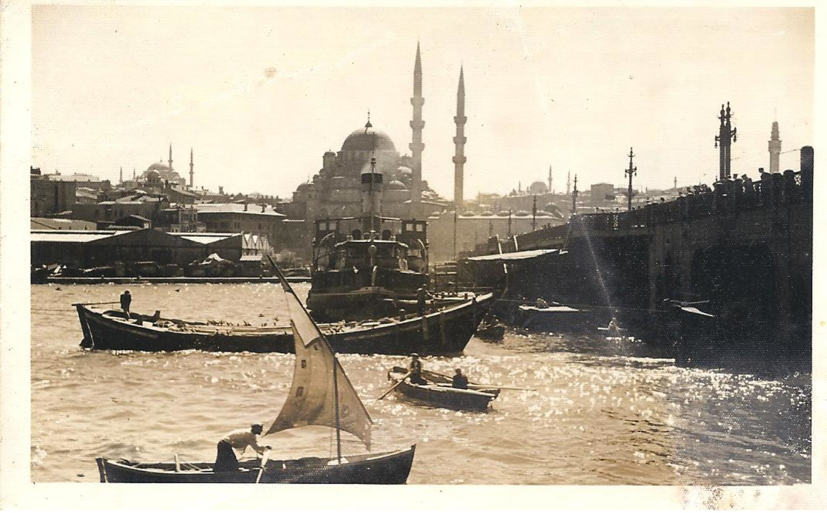 Ansichtskarte Von Istanbul  Aus Dem Jahre  1956 - Türkei