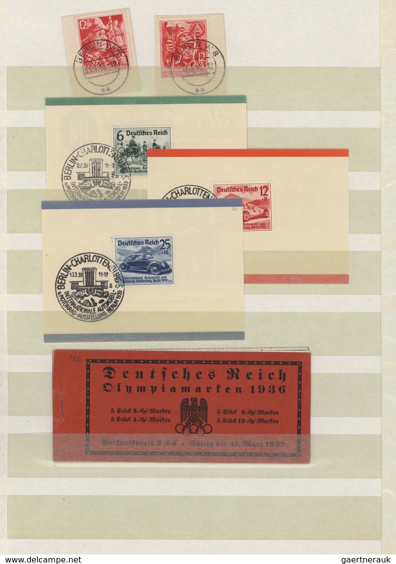 Alle Welt: 1855/1964 (ca.), mint and used assortment on stockpages, mainly Germany, some covers, sou