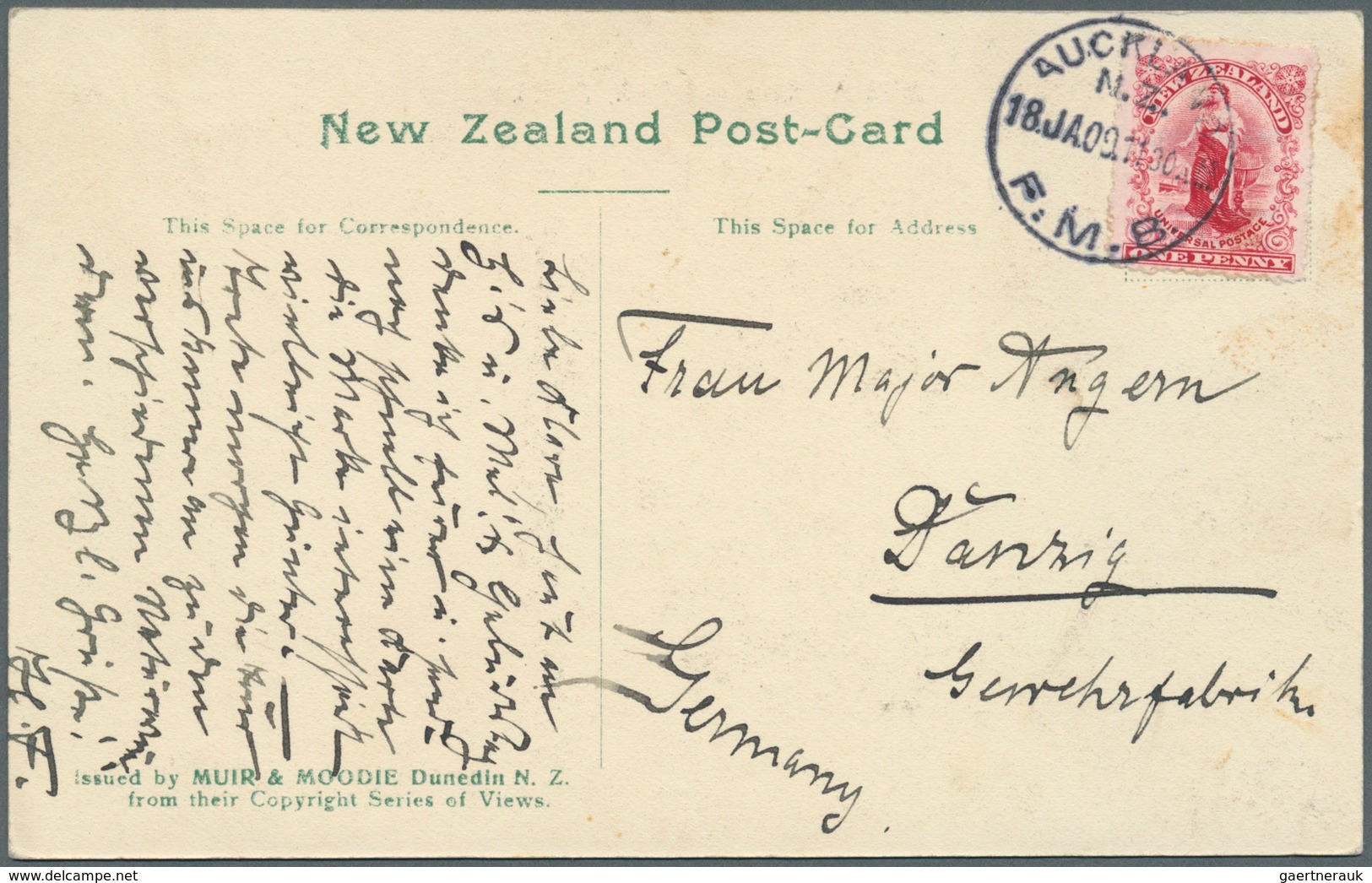 Ozeanien: 1909/1995, More Than 300 Covers And Cards Form PAPUA NEW GUINEA And NEW ZEALAND Orginating - Otros - Oceanía