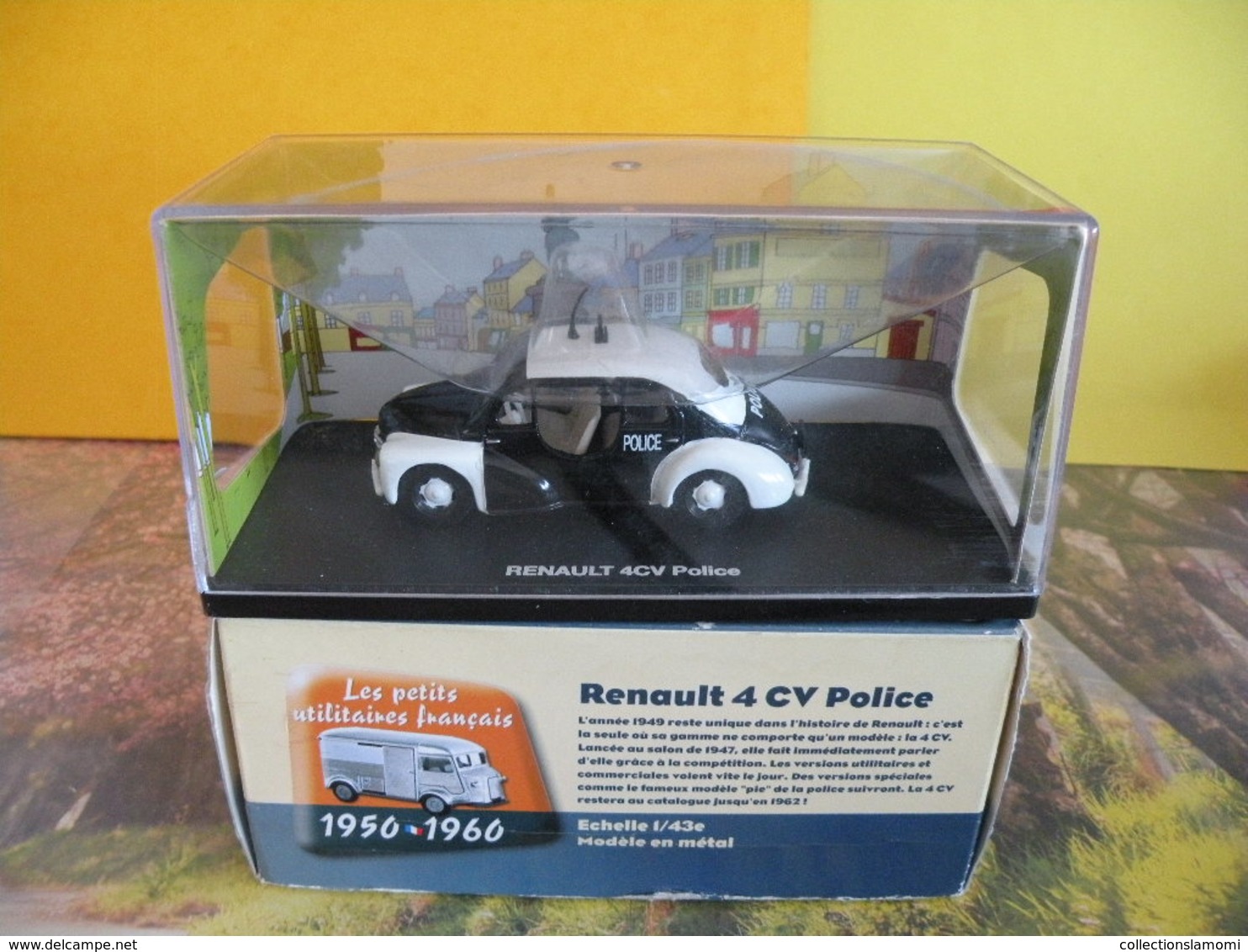 Modèles Réduits > Voitures Police - Renault 4CV Police - Boite Vitrine - 1:43 - Polizei