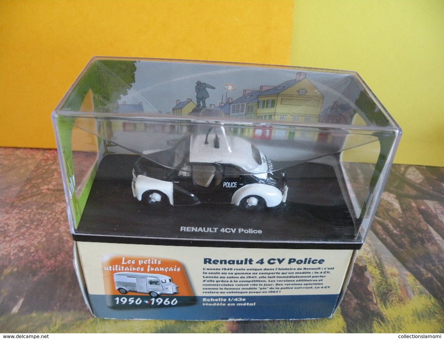 Modèles Réduits > Voitures Police - Renault 4CV Police - Boite Vitrine - 1:43 - Police