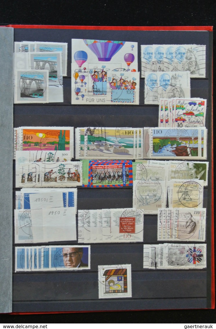 Deutschland: 1849/1994: Genuine collector estate with collections and duplicates, the collector was