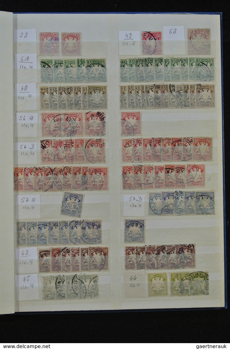 Deutschland: 1849/1994: Genuine collector estate with collections and duplicates, the collector was