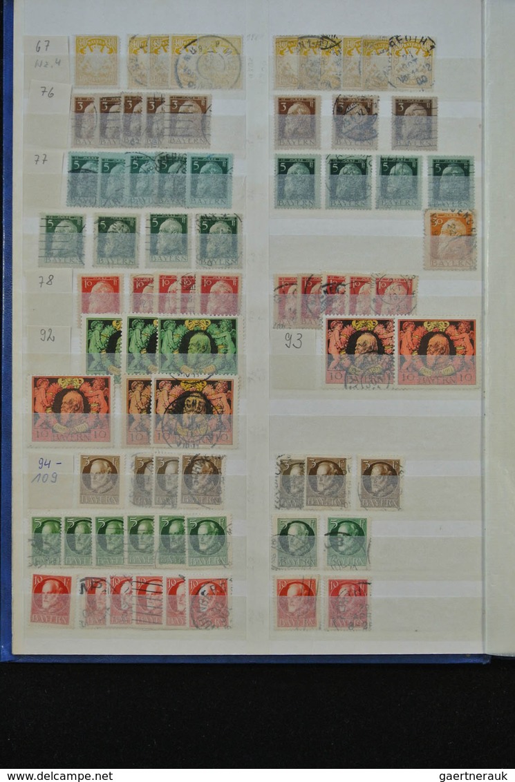 Deutschland: 1849/1994: Genuine collector estate with collections and duplicates, the collector was