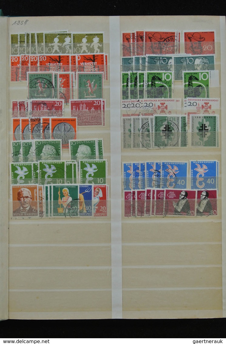 Deutschland: 1849/1994: Genuine collector estate with collections and duplicates, the collector was