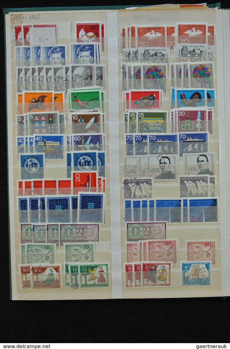 Deutschland: 1849/1994: Genuine collector estate with collections and duplicates, the collector was