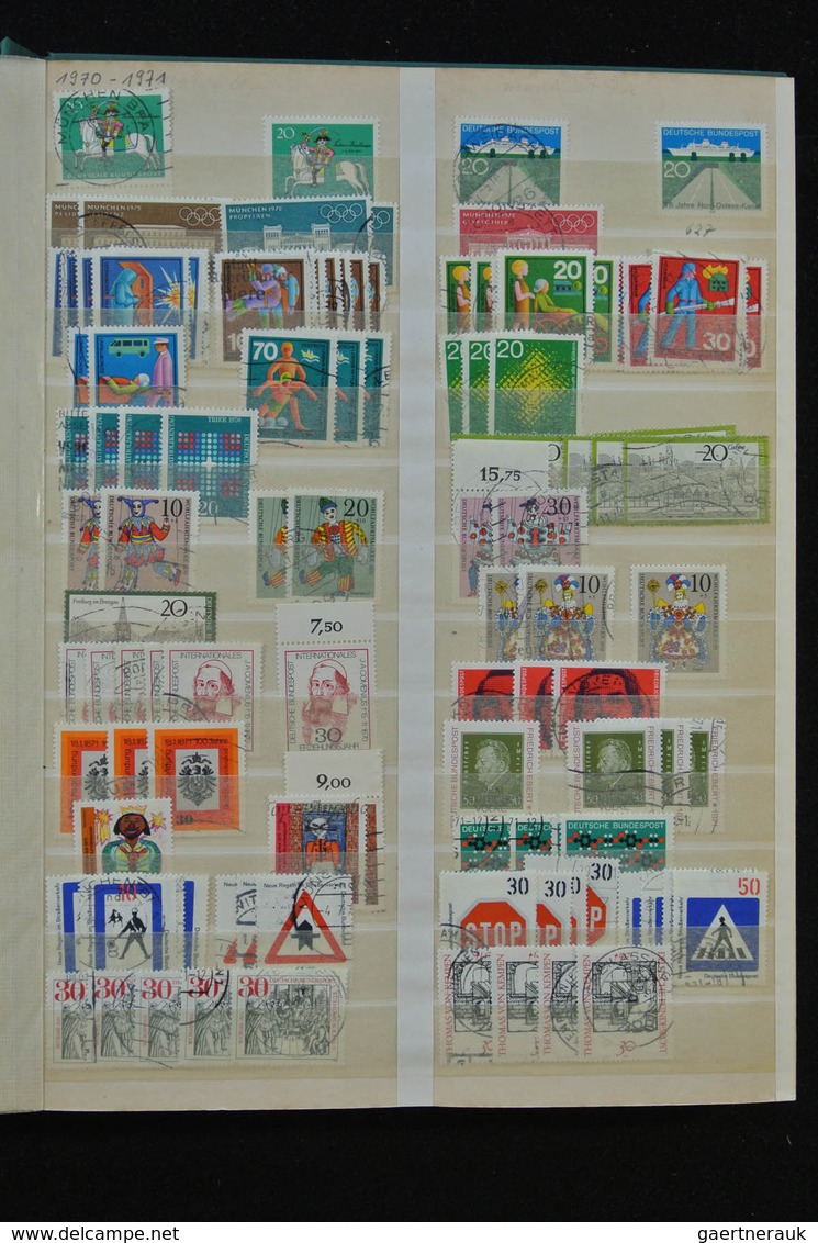 Deutschland: 1849/1994: Genuine collector estate with collections and duplicates, the collector was