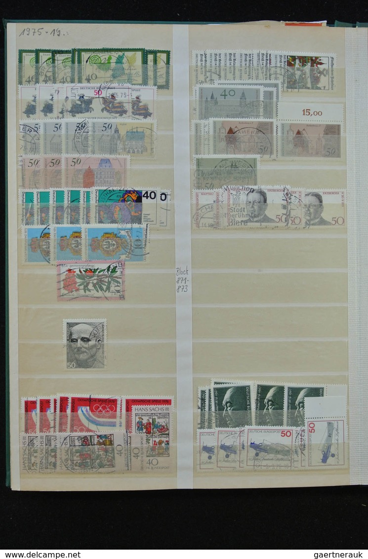 Deutschland: 1849/1994: Genuine collector estate with collections and duplicates, the collector was