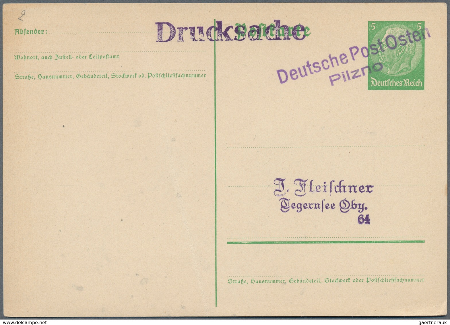 Deutschland: 1850/1960 (ca.), vielseitiger Bestand von ca. 530 Briefen, Karten und Ganzsachen, dabei