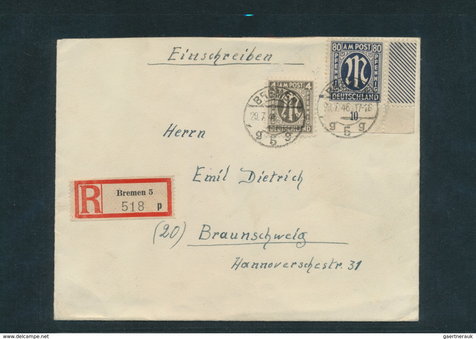 Deutschland: 1920/46 Ca., Wilde Partie Verschiedener Marken Und Gebiete, Enthalten U.a. SBZ BIa Mit - Collections