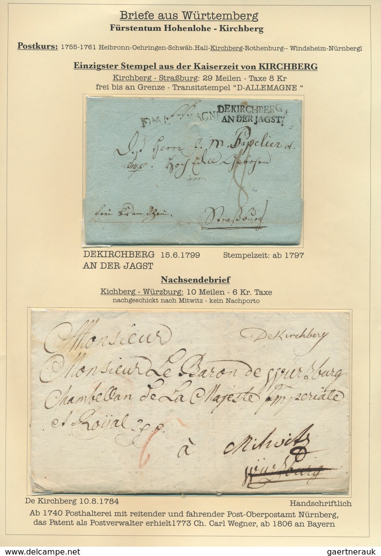 Altdeutschland - Vorphila: 1565/1806, KAISERLICHE REICHSPOST IM HEILIGEN RÖMISCHEN REICH DEUTSCHER N - Préphilatélie