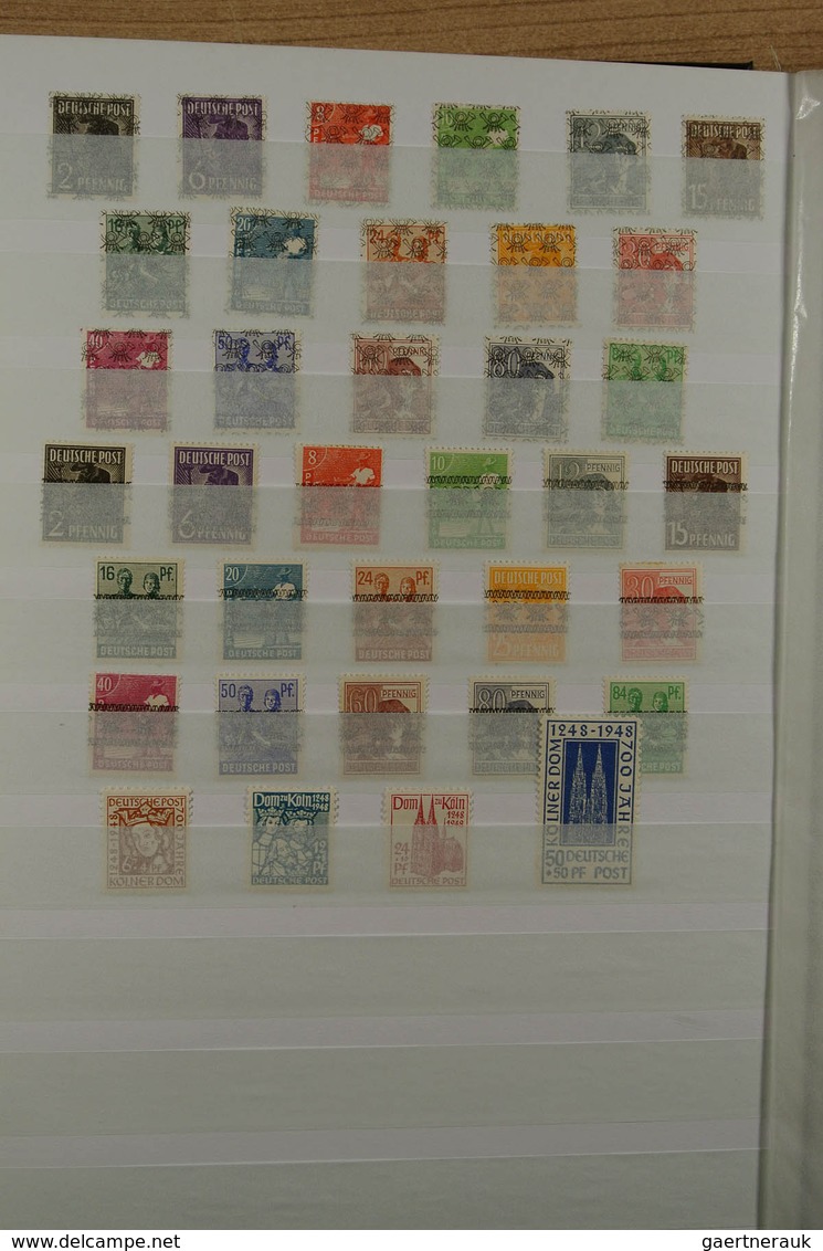 Altdeutschland: Stockbook With Various Material Of Baden And Bavaria, Including Better Stamps Like ( - Verzamelingen