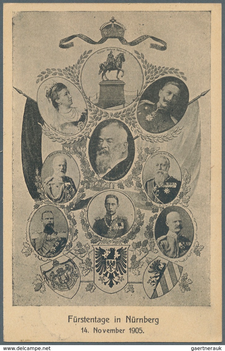 Bayern - Ganzsachen: 1897/1915, PRIVATGANZSACHEN, sehr umfangreiche Sammlung mit ca. 400, fast nur v