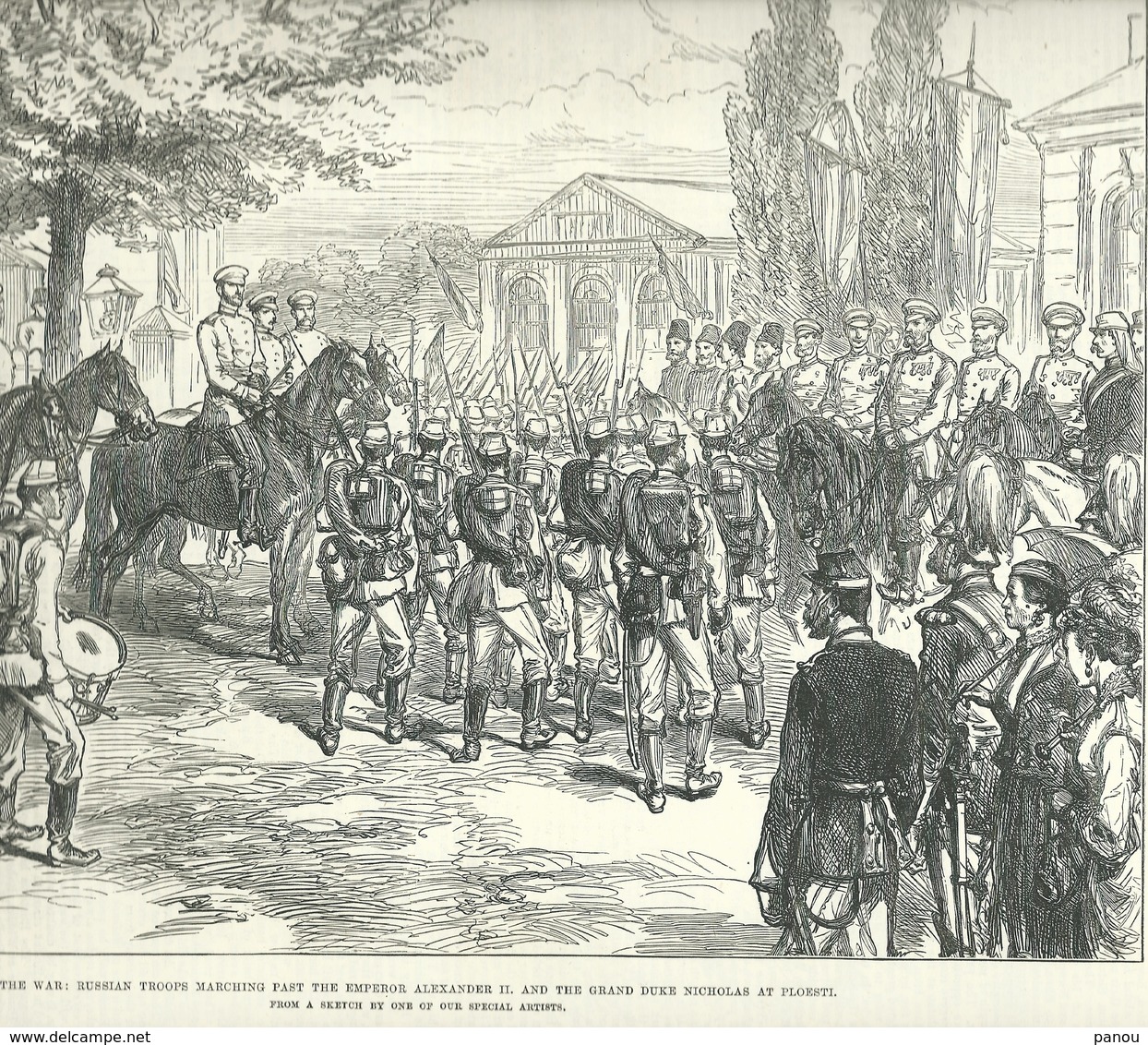 THE ILLUSTRATED LONDON NEWS N.1981 JUNE 30 1877. ENGRAVINGS RUSSIAN TURKISH WAR TURKEY ROUMANIA ROMANIA NEW BRUNSWICK - Other & Unclassified