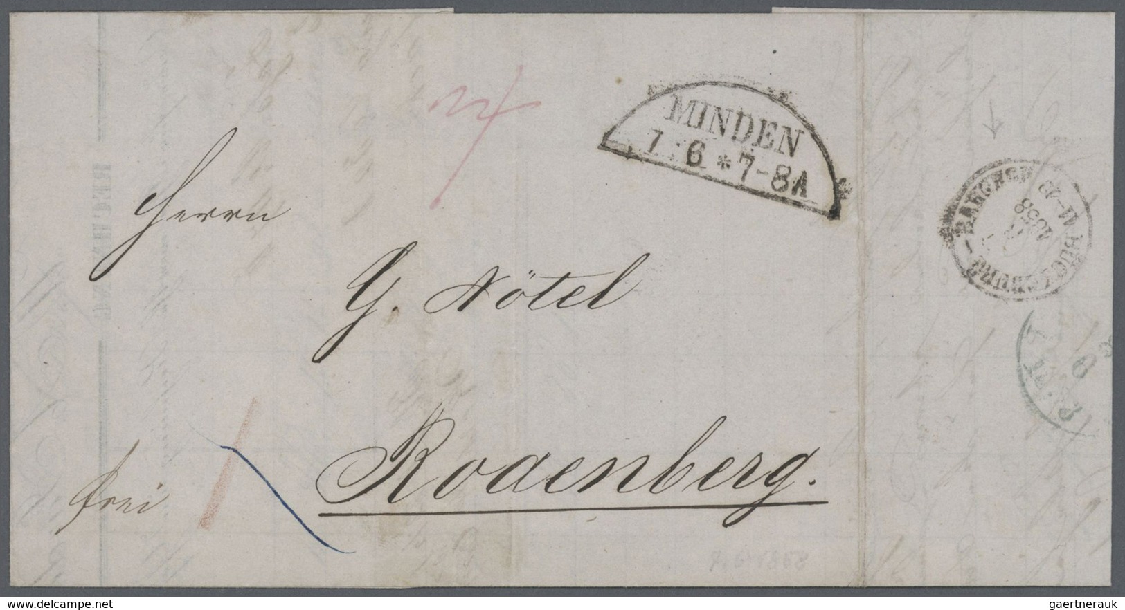Preußen - Marken Und Briefe: 1803/1869, Hochwertige Partie Von Ca. 27 Markenlosen Briefen Und 1 Ganz - Autres & Non Classés
