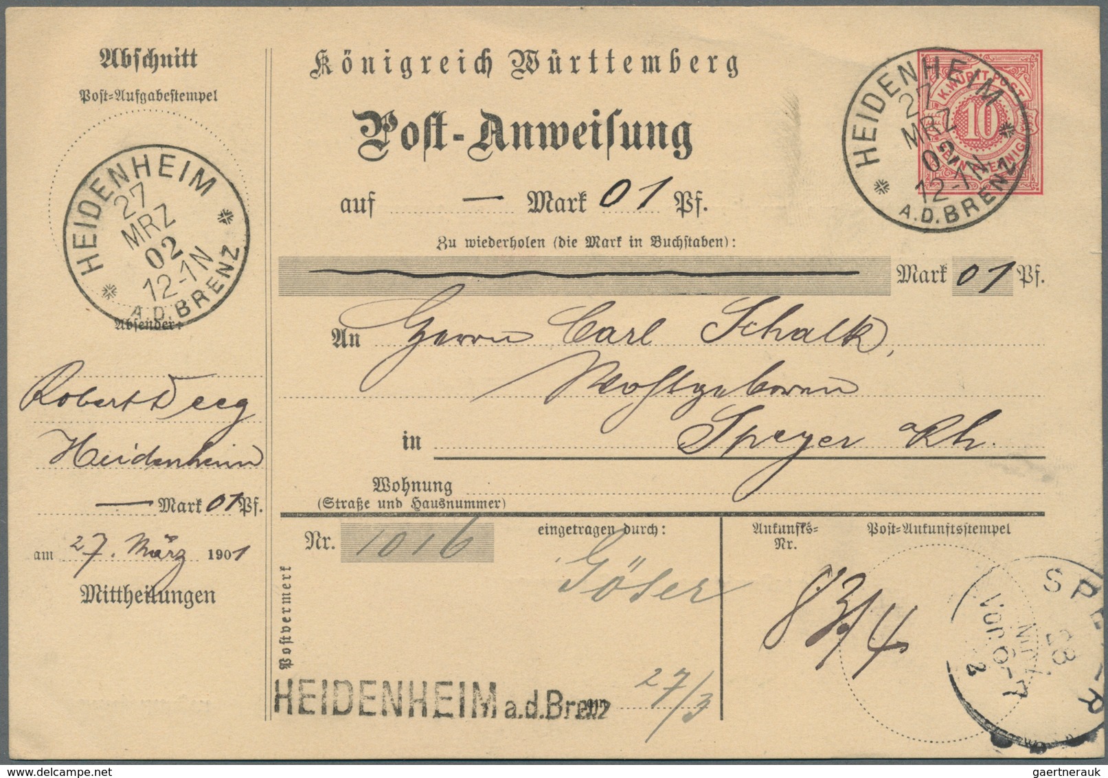 Württemberg - Ganzsachen: 1871/1906, Partie Von Ca. 50 Gebrauchten Und Ungebrauchten Ganzsachen, Dab - Sonstige & Ohne Zuordnung