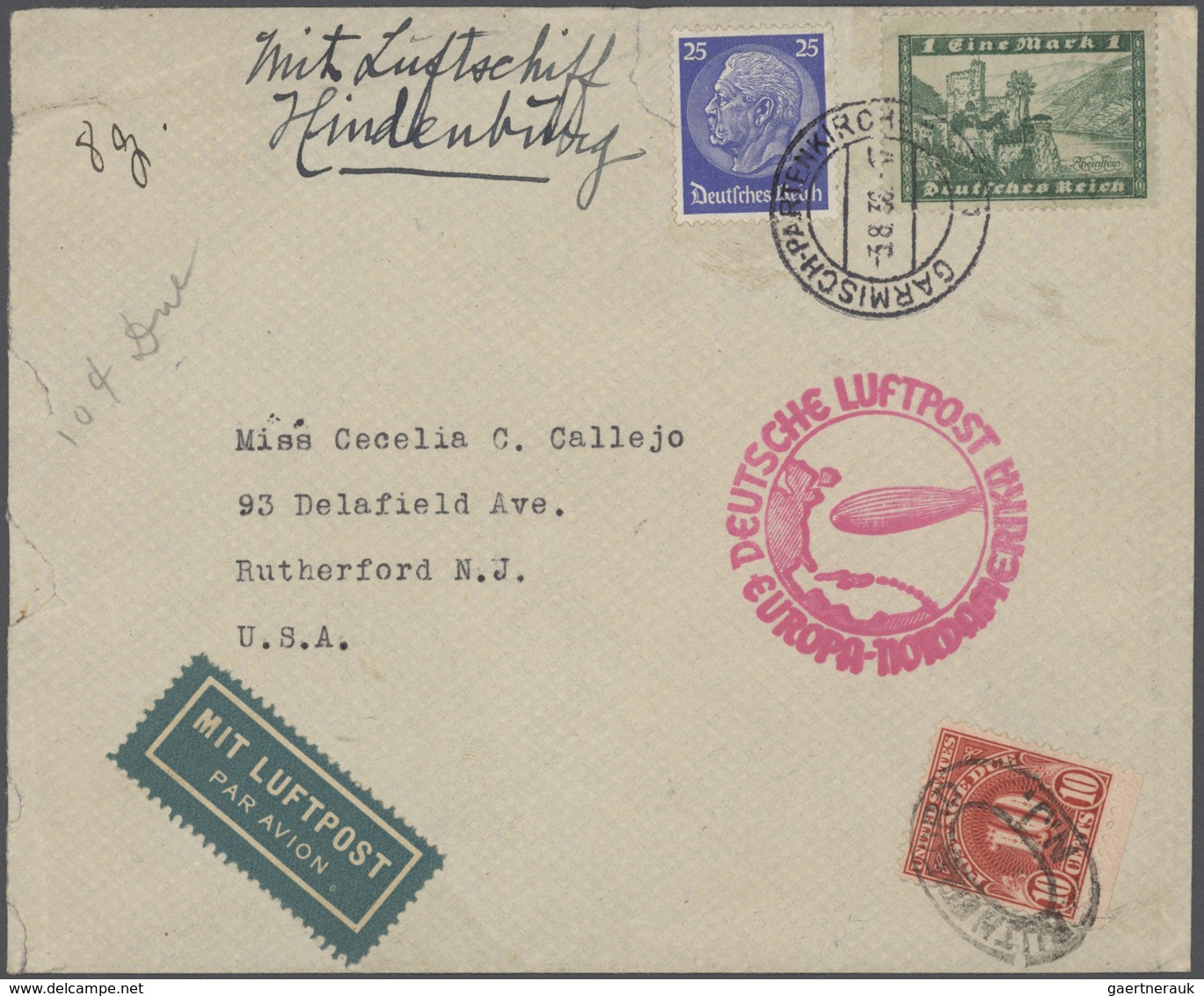 Deutsches Reich: 1875-1944, großer Karton mit vielen hundert Briefen, Belegen und Ganzsachen, dabei