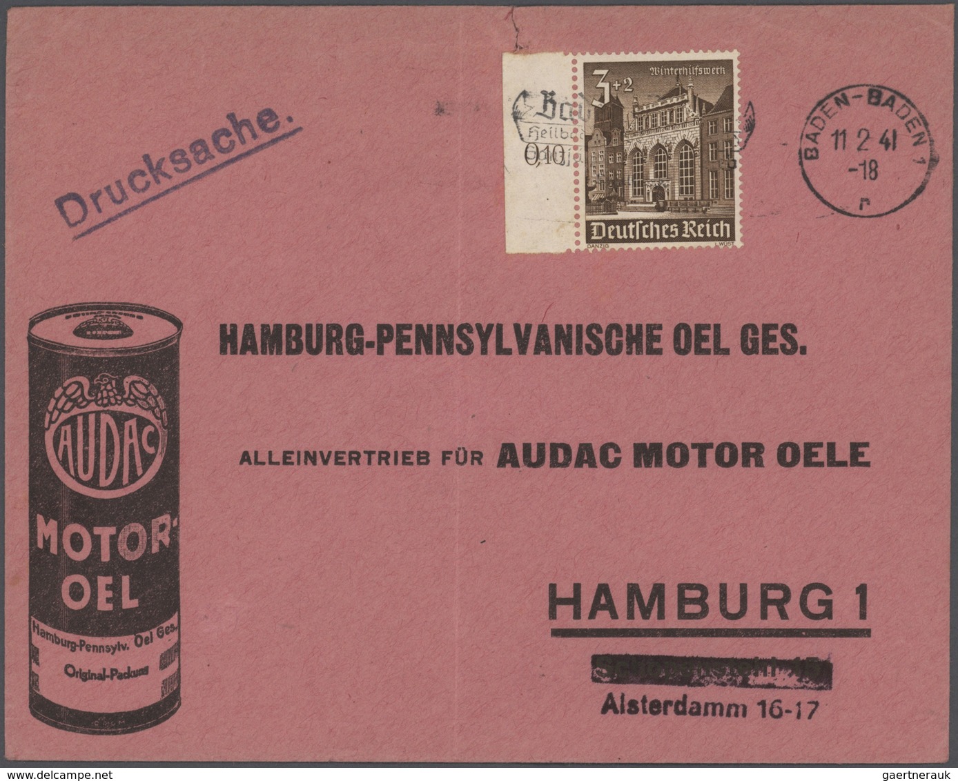 Deutsches Reich: 1875-1944, großer Karton mit vielen hundert Briefen, Belegen und Ganzsachen, dabei