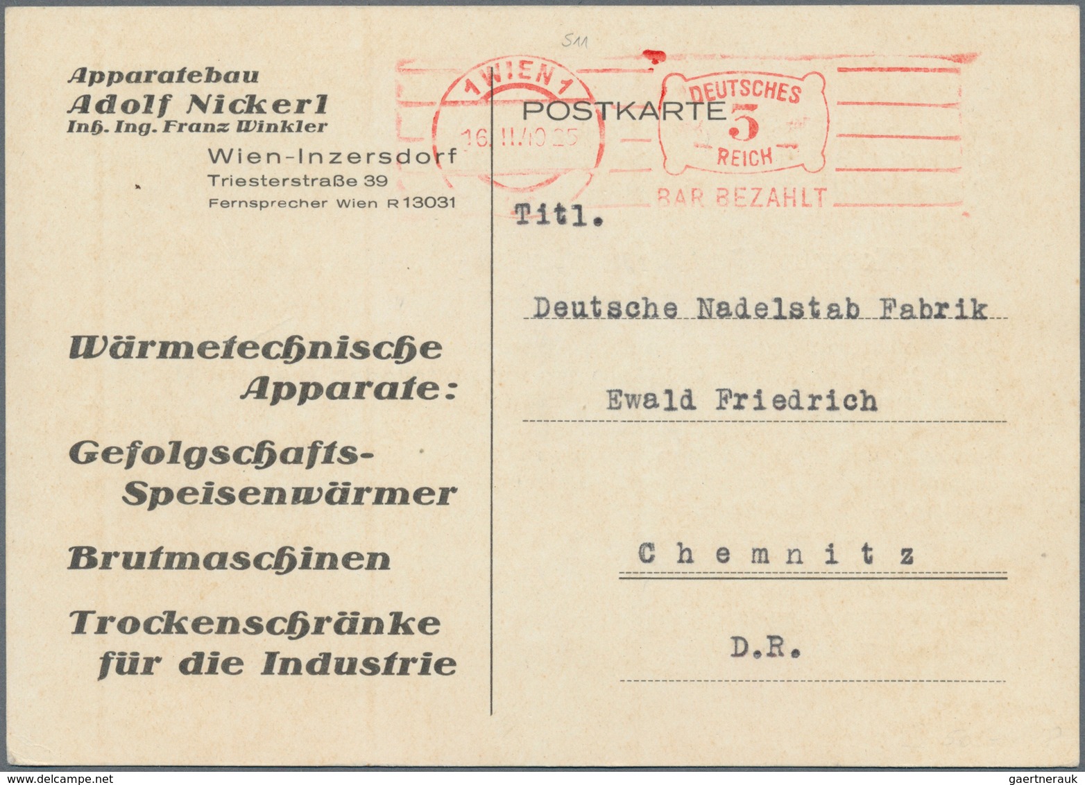 Deutsches Reich: 1920-1945, Karton Mit Vielen Hundert "Gebühr Bezahlt" Belegen, Dabei Gesuchte Porto - Sammlungen