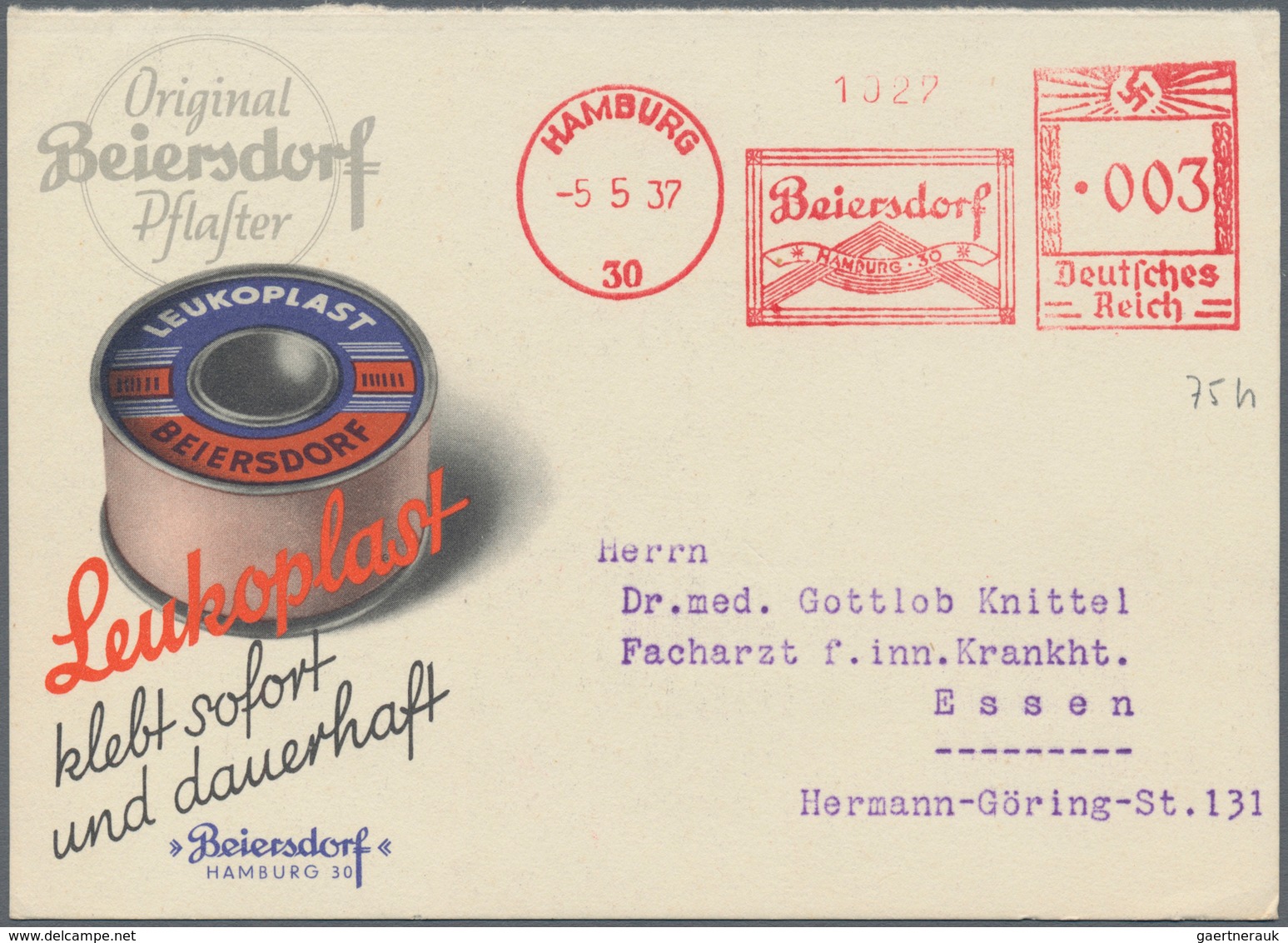 Deutsches Reich: 1923-1944, Freistempel, Sortenreiche Partie Mit Geschätzt über 500 Belegen, Dabei U - Collections