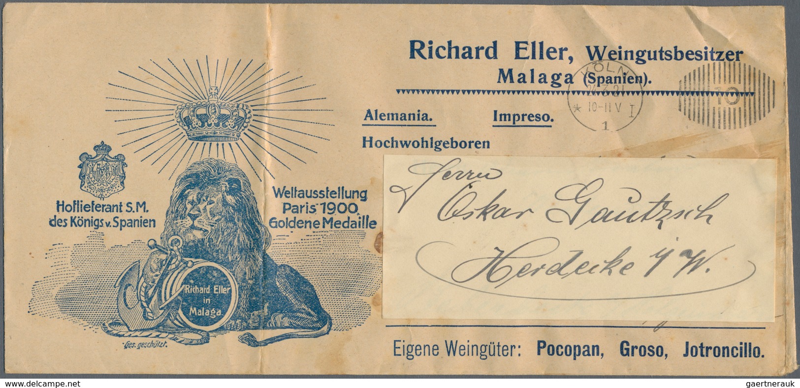 Deutsches Reich - Inflation: 1921-1923, Freistempel, sortenreiche Partie mit geschätzt über 500 Bele