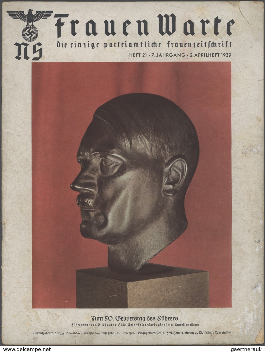 Deutsches Reich - 3. Reich: 1926/1945 (ca.), Sammlung Zum Thema "20.4." Mit Einigen Hundert Belegen, - Oblitérés