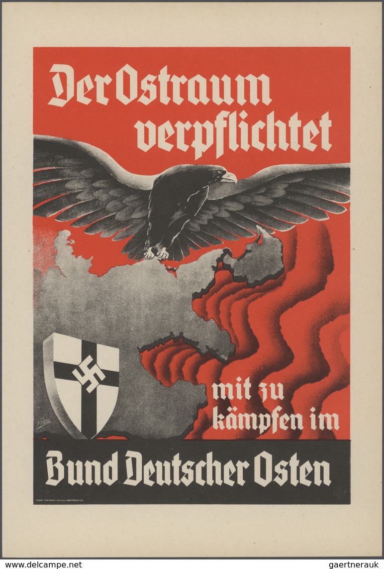 Deutsches Reich - 3. Reich: 1926/1945 (ca.), Sammlung Zum Thema "20.4." Mit Einigen Hundert Belegen, - Oblitérés