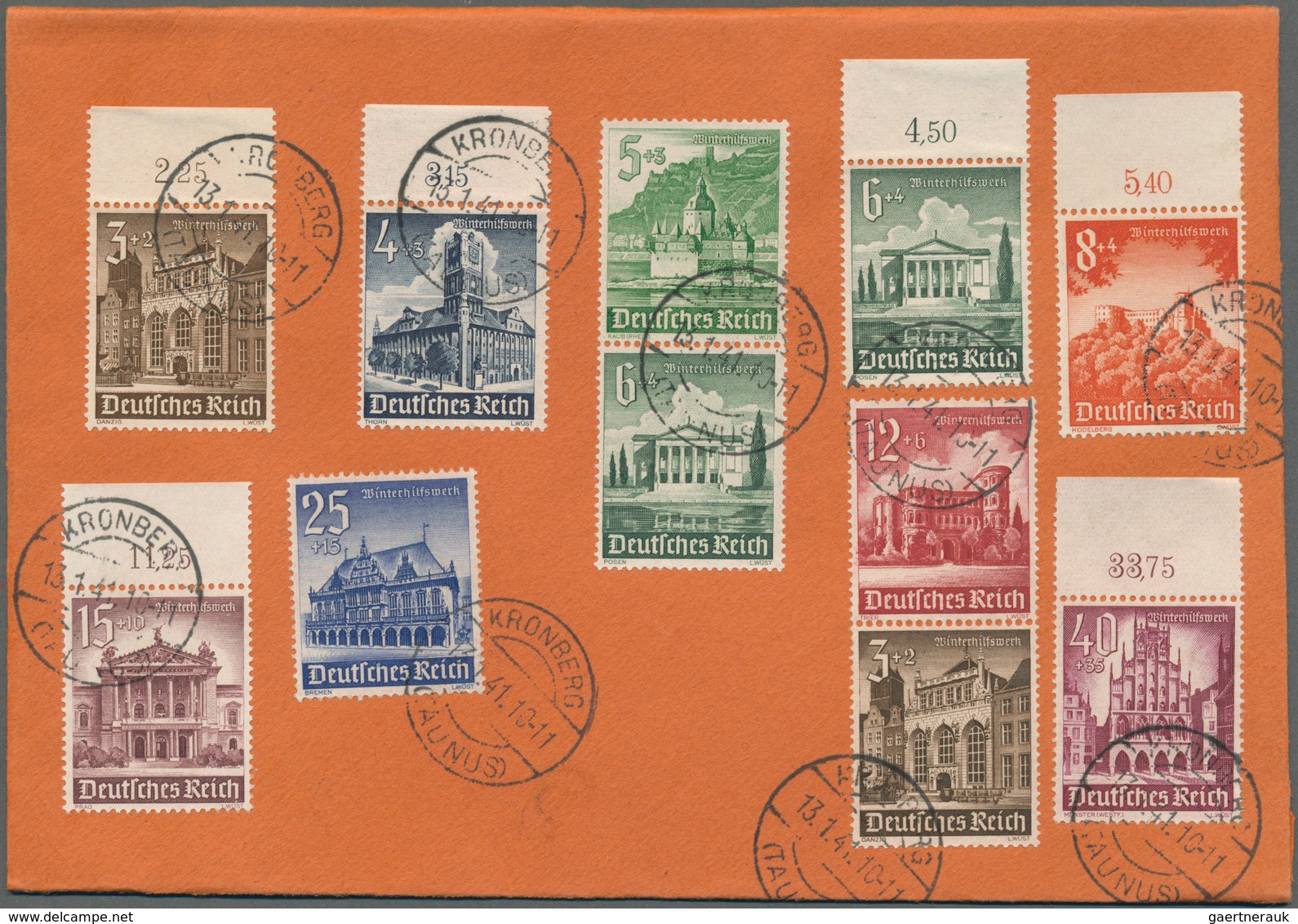 Deutsches Reich - 3. Reich: 1935/1943, Lot Von 31 Philatelistischen Briefen Und Karten (meist Blanko - Used Stamps