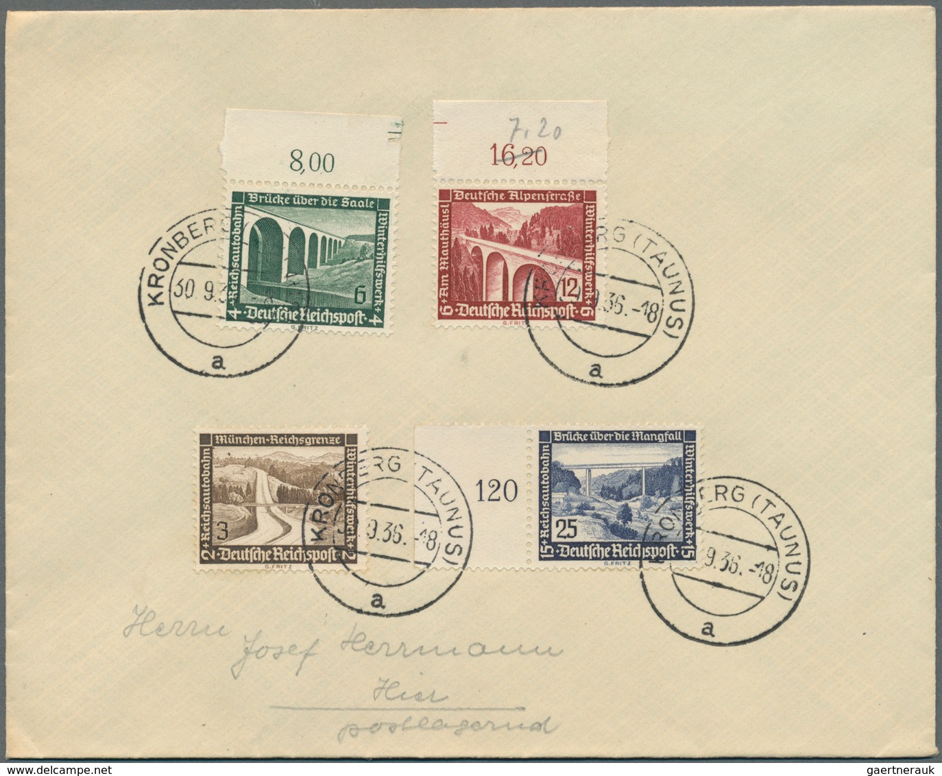 Deutsches Reich - 3. Reich: 1935/1944, Lot Von 31 Philatelistischen Briefen Und Karten (meist Blanko - Used Stamps