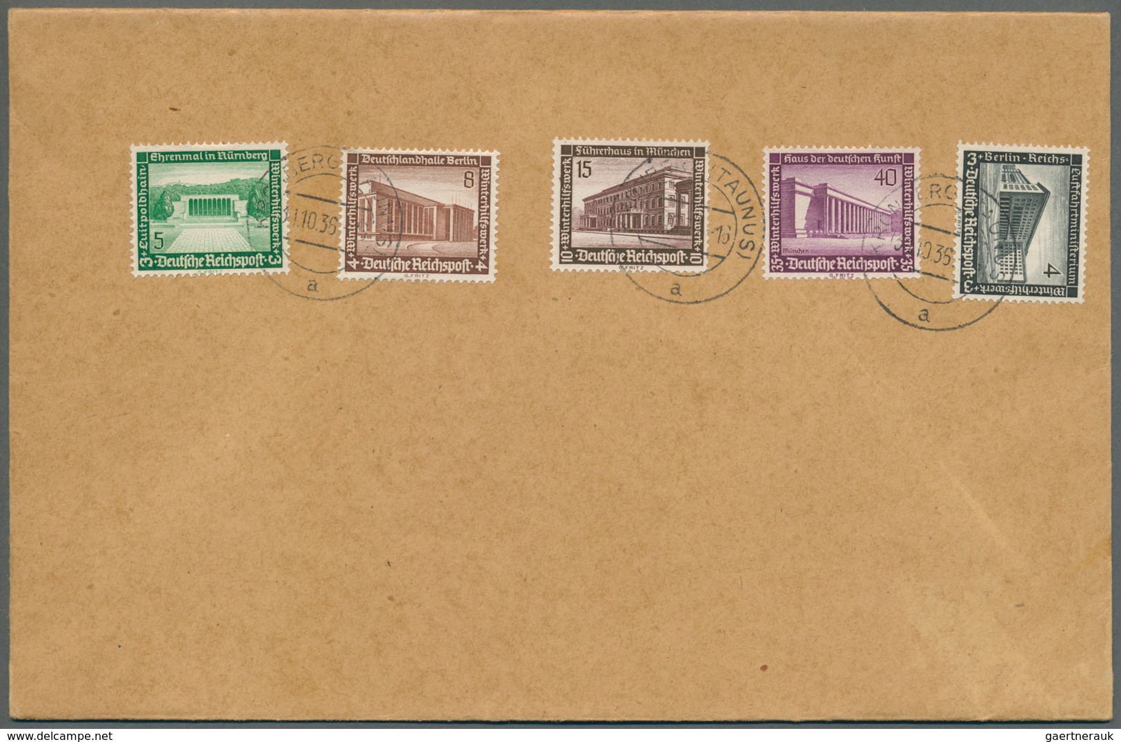 Deutsches Reich - 3. Reich: 1936/1940, Lot Von 32 Philatelistischen Briefen Und Karten (meist Blanko - Used Stamps