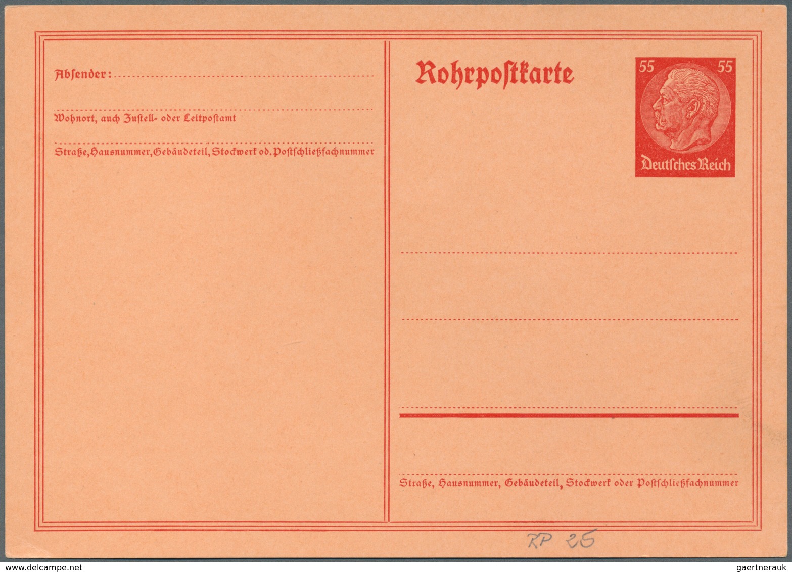 Deutsches Reich - Ganzsachen: 1872-1944, Partie Mit über 250 Exemplaren Ungebraucht Und Gebraucht, D - Autres & Non Classés