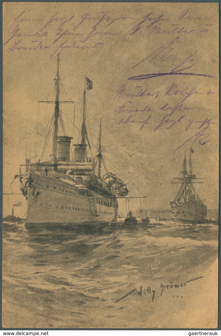 Deutsches Reich - Ganzsachen: 1900/1915, Posten Von 345 Privat-Postkarten Aus PP 11 Bis PP 23, Ungeb - Other & Unclassified
