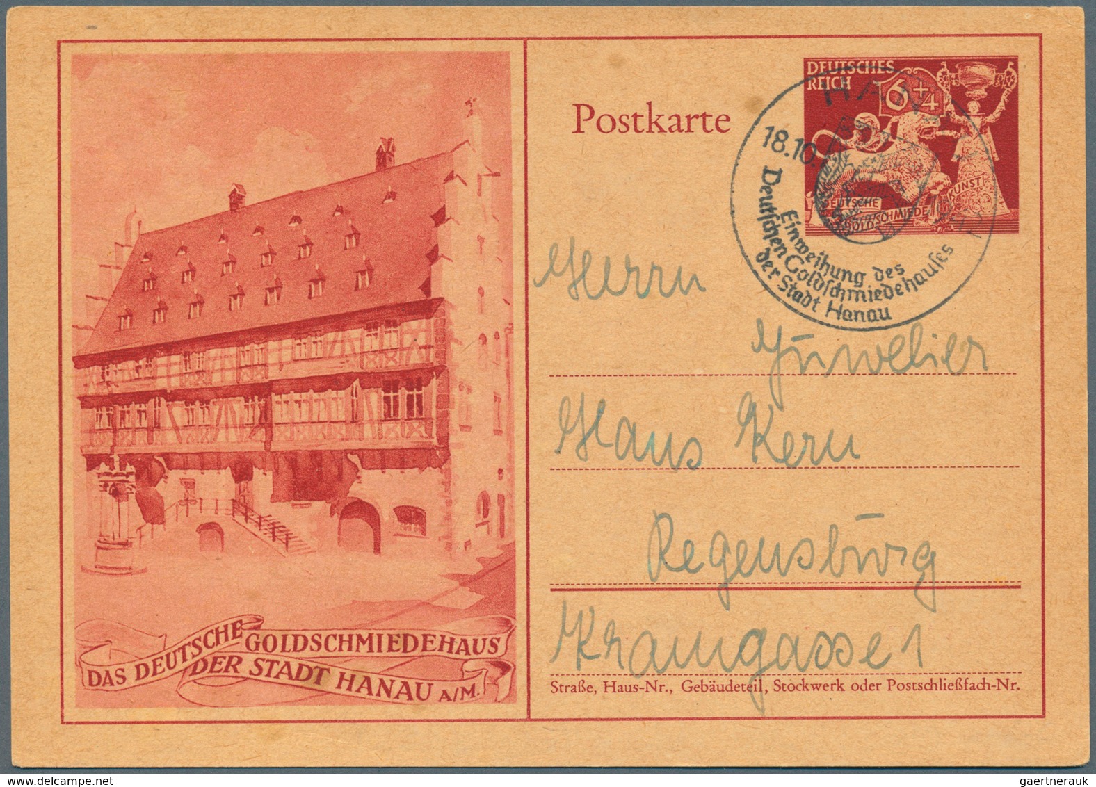 Deutsches Reich - Ganzsachen: 1925/1944. Sammlung Von 35 Postkarten, Gebraucht Oder Ungebraucht. Mit - Autres & Non Classés