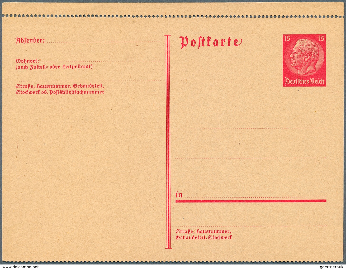 Deutsches Reich - Ganzsachen: 1925/1945. Interessante Sammlung Von 91 Postkarten, Gebraucht Und/oder - Autres & Non Classés