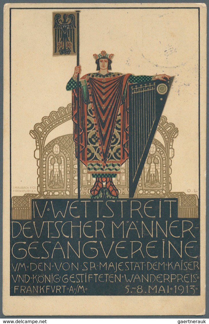 Deutsches Reich - Privatganzsachen: 1886/1914 ca., PRIVATGANZSACHEN, umfangreiche Sammlung mit ca. 2