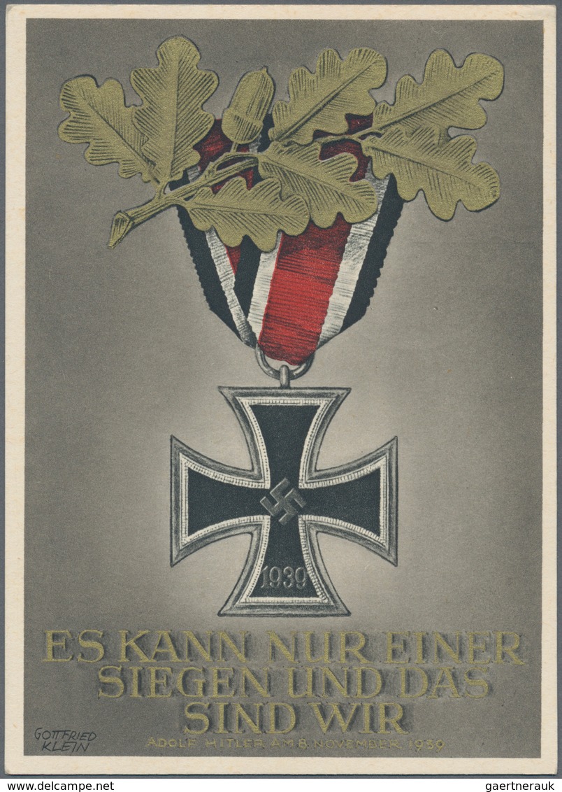 Deutsches Reich - Privatganzsachen: 1900/1944, ca. 110 Privatganzsachen-Karten bzw. Umschläge/Streif