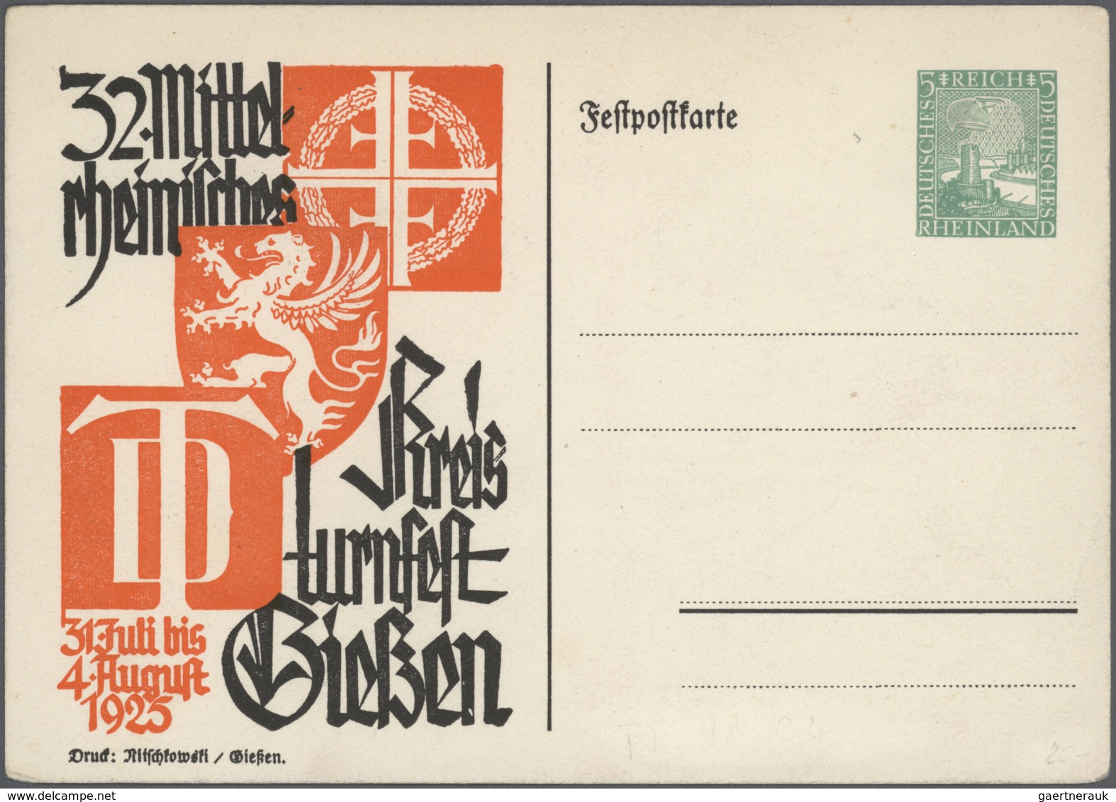 Deutsches Reich - Privatganzsachen: 1910/1932, umfangreiche Sammlung "Privatganzsachenkarten" mit ca