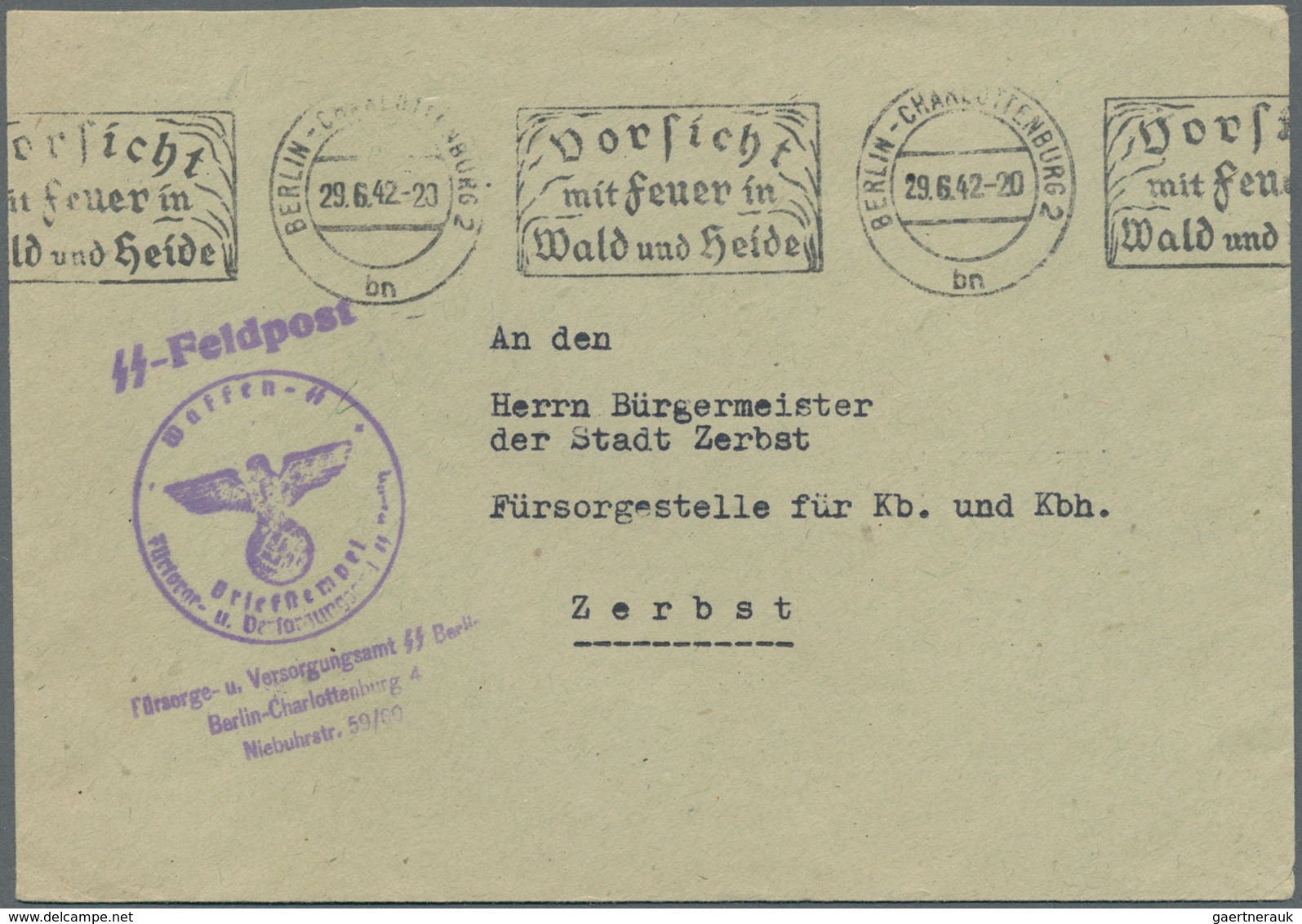 Feldpost 1. Weltkrieg: 1870/1947 (ca.), Feldpost/Kriegsgefangenenpost, Vielseitiges Lot Von 44 Brief - Autres & Non Classés